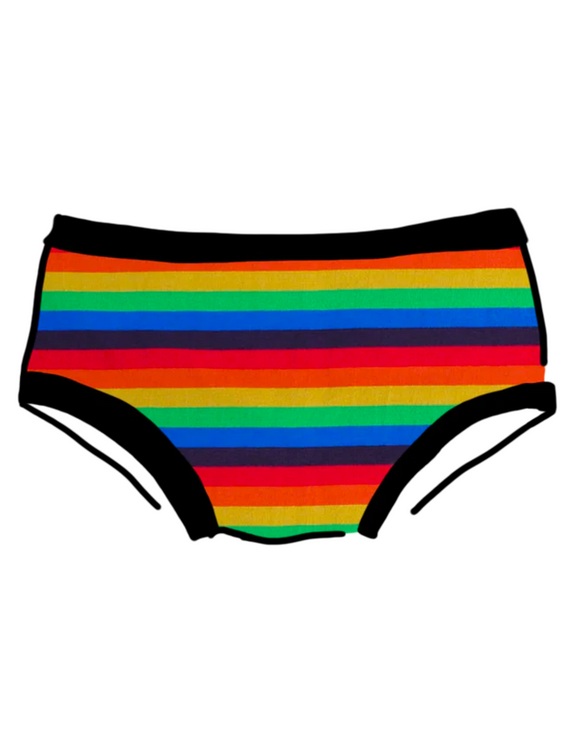 Thunderpants Hipster Underpants Rainbow Stripe  - NVBL