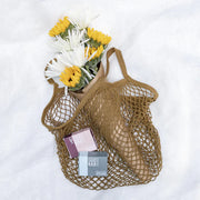 Eco-Cotton String Bag in Toasted Coconut - NVBL