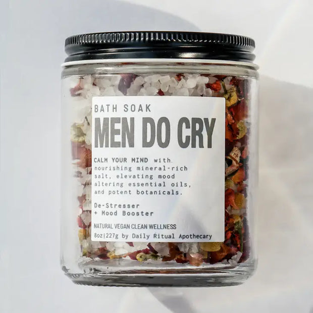 Men Do Cry Bath Soak